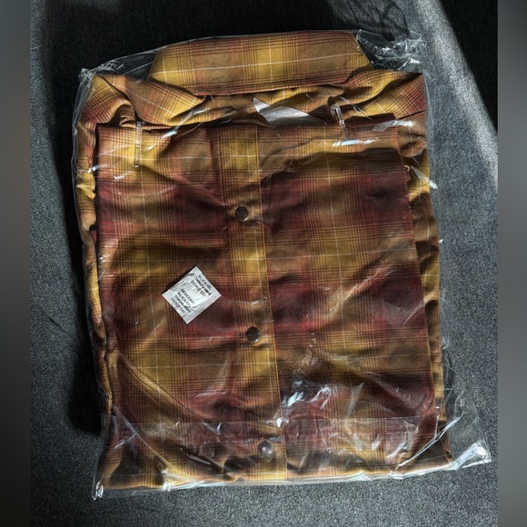 DIXXON Flannel Company Men's Goldfield Flannel Shirt - Brown and Gold - Picture 2 of 2